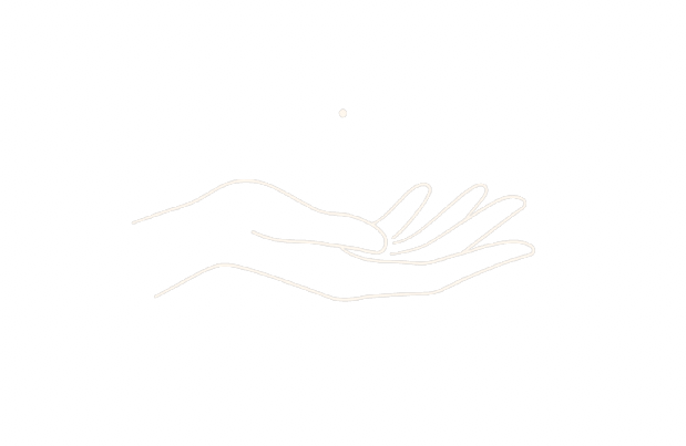 Gentle hands illustration